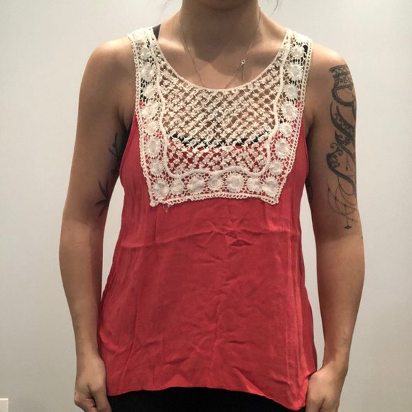 Rue21 Tops - Rue21 Large Pink Tank Top